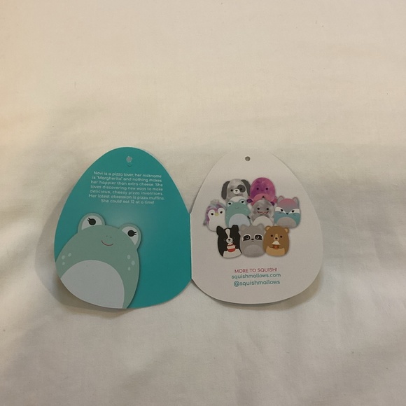 Squishmallow Novi the Frog 12 in. stuffed animal plush tag included/UNattached - Picture 4 of 4